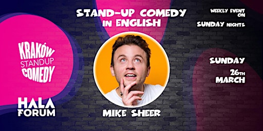 Standup Comedy in English - Headliner Show - Mike Sheer