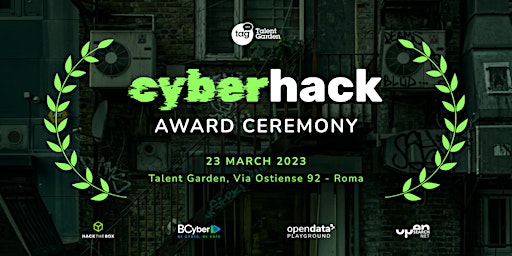 CyberHack Award Ceremony 2023
