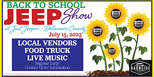 Back to School Jeep Show w/ Just Jeepin - Delaware County