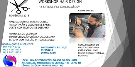 Imagem principal do evento Workshop Hair Design