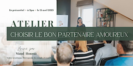 ATELIER - CHOISIR LE BON PARTENAIRE AMOUREUX primary image