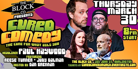 Cured Comedy Presents Paul Haywood