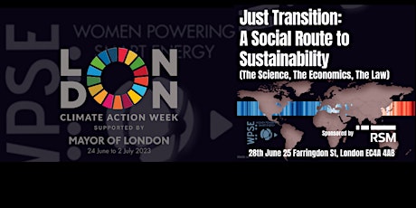 London Climate Action Week Just Transition A Social Route to Sustainability