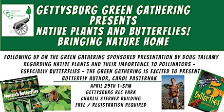 Native Plants and Butterflies!  Bringing Nature Home