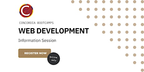 Build Your Future: Concordia's Web Development Bootcamp Info Session