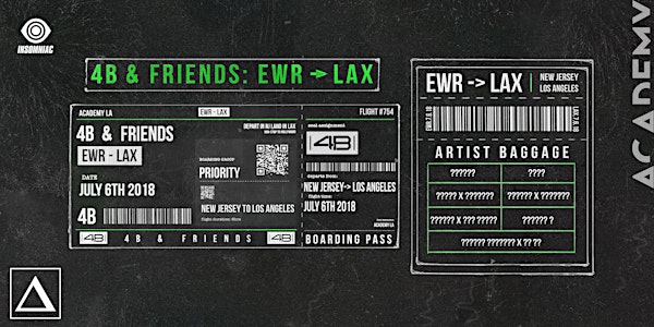 4B & Friends: EWR to LAX