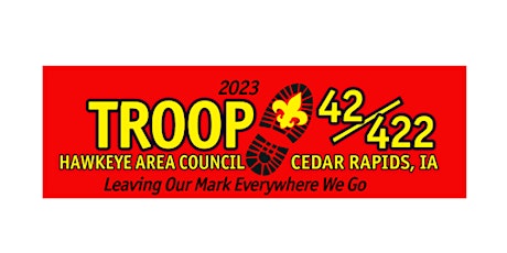 Image principale de Troop 42/422 T-shirt Order 2023