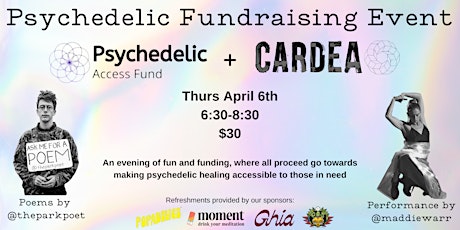 Psychedelic Access Fund x Cardea Fundraising Event