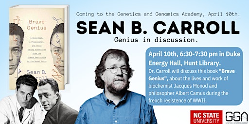 World Renowned Biologist Sean B. Carroll discusses his book "Brave Genius"