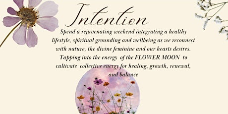 Recharge & Reconnect w/ the Flower Moon Women's Wellness Retreat