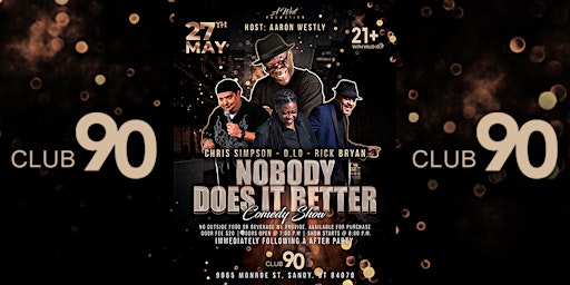 No Body Does It Better Comedy Show