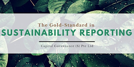 The GOLD Standard - 2018 GRI Standard Certified Course (Capital Governance) primary image