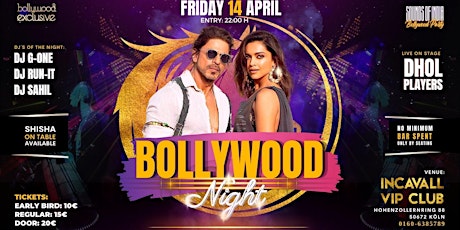 BOLLYWOOD NIGHT - COLOGNE