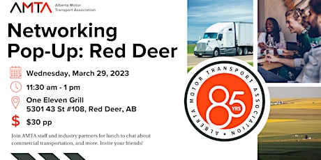 AMTA Networking Pop-Up: Red Deer