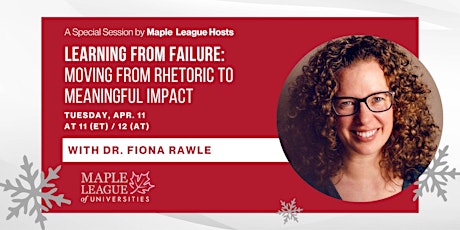 Learning from Failure: Moving from Rhetoric to Meaningful Impact