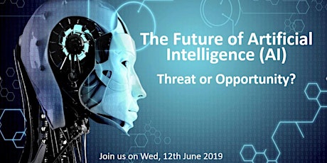 LONDON TECHNOLOGY WEEK 2019: The Future Impact of Artificial Intelligence (AI) Threat or Opportunity? primary image