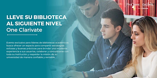 LLEVE SU BIBLIOTECA AL SIGUIENTE NIVEL One Clarivate Bogotá