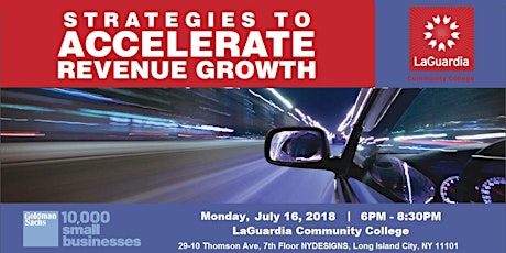 Strategies to Accelerate Revenue Growth Workshop primary image