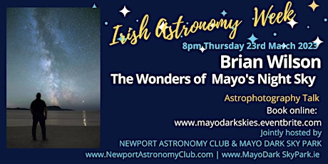 Imagem principal de Brian Wilson Astrophotography - The Wonder of Mayo's Night Sky