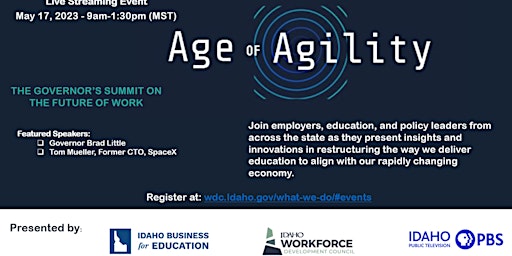 Age of Agility: The Governor's Summit on the Future of Work