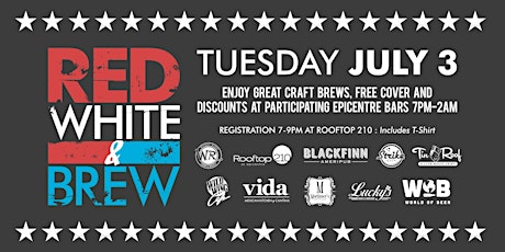 Red, White and Brew Crawl 2018