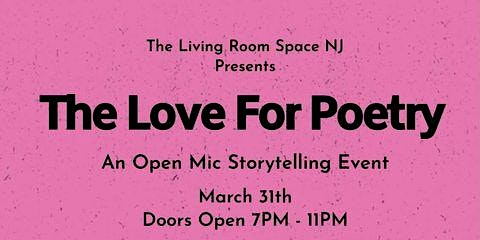 The Love For Poetry  at The Living Room Space