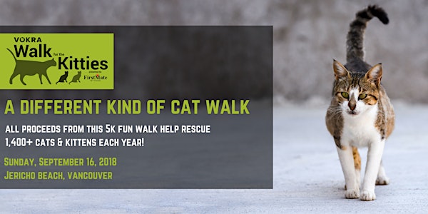 VOKRA Walk for the Kitties 2018