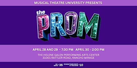 Musical Theatre Presents - The Prom