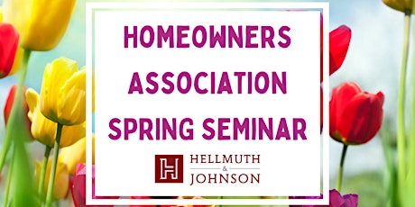 Homeowners Association Legal Updates Spring Seminar 2023 primary image