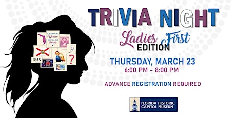 NEW DATE Trivia Night at the Museum: Ladies First Edition
