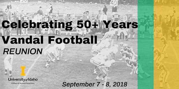 50+ Year Football Reunion September 7, 2018