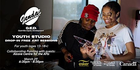YOUTH STUDIO: Drop-in Painting Workshop with Gendai & Alcove Centre