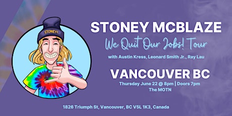 Comedy Show Vancouver BC - We Quit Our Jobs! Tour