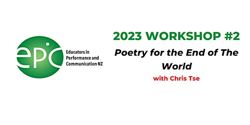 Poetry for the End of the World with Chris Tse