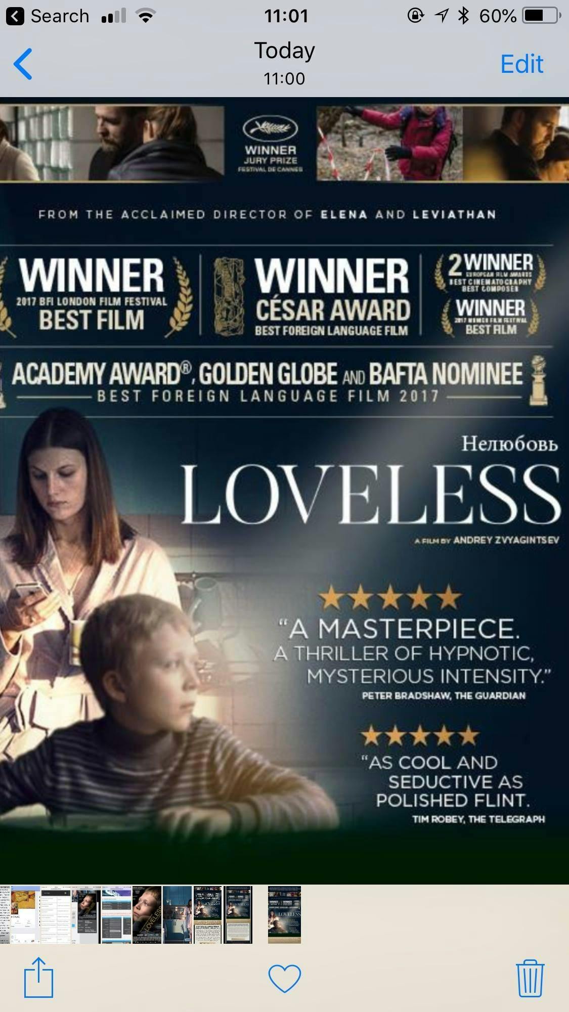 Russian Movie Loveless 5 Aug 2018 Russian Movie Loveless 5 Aug 2018