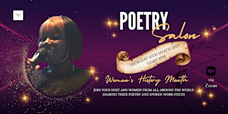 Poetry Salon - International Women's History Month