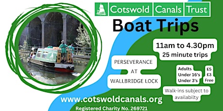 CCT Public Boat Trips - Wallbridge primary image