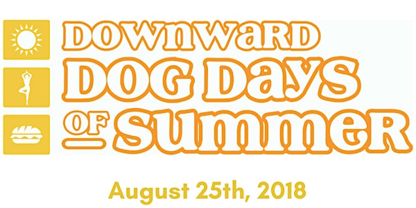 Downward Dog Days of Summer-Orange Flight