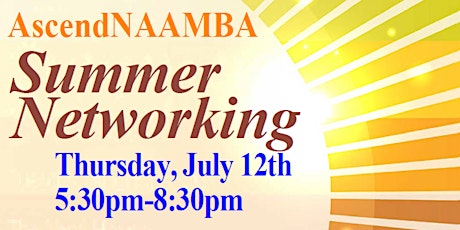 AscendNAAMBA Summer Networking primary image