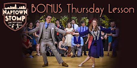 Imagem principal do evento February "Bonus Thursday" Swing Dance Lesson