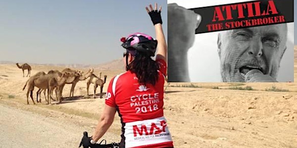 South London Cyclists for Palestine Fundraiser (with Attila the Stockbroker...
