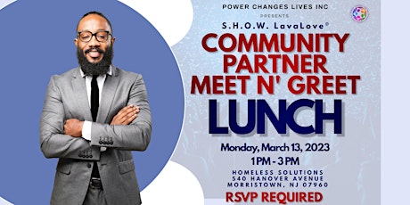 Imagen principal de S.H.O.W. LavaLove® Community  Partner Lunch and Learn (In-Person)