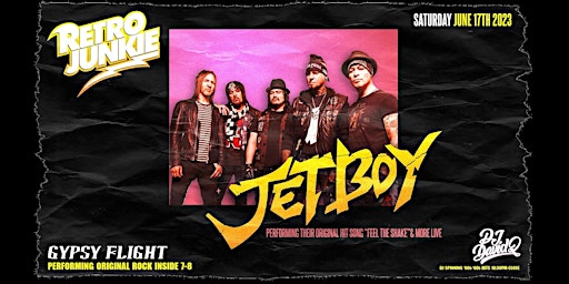 JETBOY + GYPSY FLIGHT... LIVE at Retro Junkie! primary image