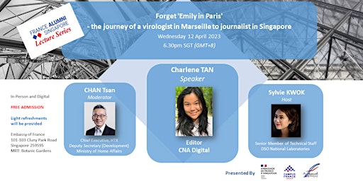 The journey of a virologist in Marseille to journalist in Singapore