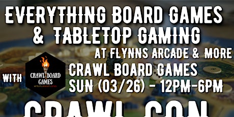 Crawl Con - Mini Monthly Board Game Convention