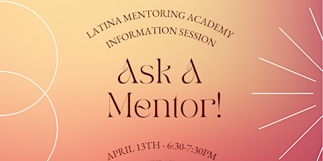 Ask A Mentor Information Session