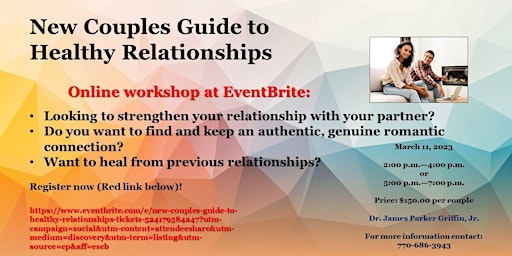 New Couples Guide to Healthy Relationships