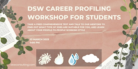 DSW Career Profiling Workshop for Students