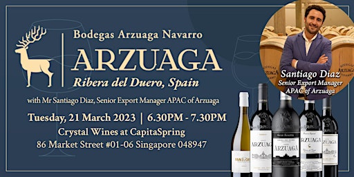 Crystal Wines Presents: Arzuaga Wine Tasting