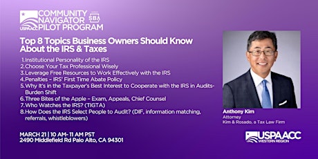 Top 8 Topics Business Owners Should Know About the IRS & Taxes